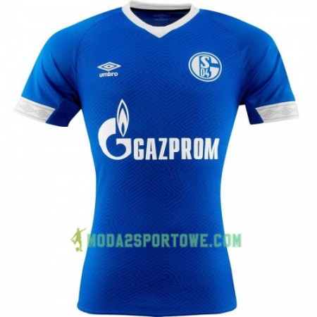 Koszulka FC Schalke 04 Domowe Stroje Piłkarskie 2018/19 Krótki Rękaw